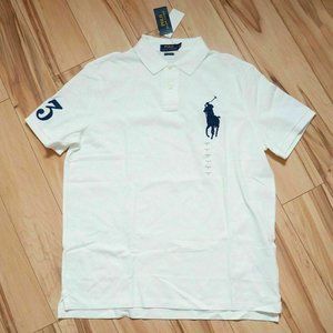 Large Men Polo Ralph Lauren BIG PONY Polo Shirt
